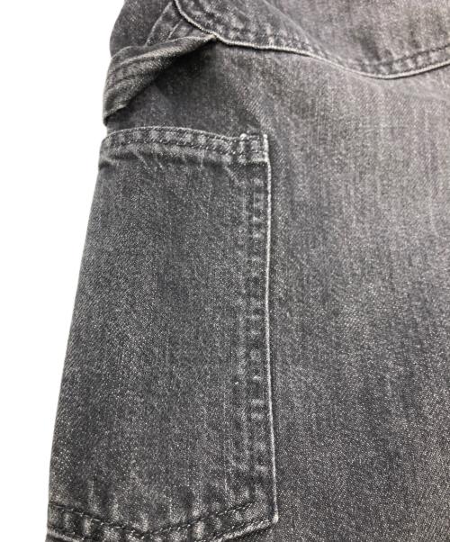 JOHN MASON SMITH（ジョンメイソンスミス）JOHN MASON SMITH (ジョンメイソンスミス) 11.5oz DENIM DOUBLE KNEE PANTS VINTAGE WASH ブラック サイズ:30の古着・服飾アイテム