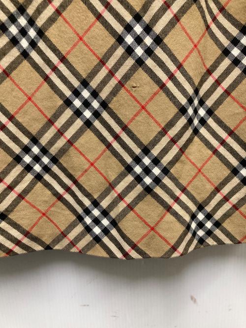 Burberry's（バーバリーズ）Burberry's (バーバリーズ) ノヴァチェックスカート ブラウン サイズ:38の古着・服飾アイテム