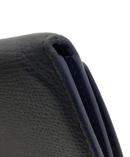 LOEWE（ロエベ）LOEWE (ロエベ) アナグラムトライフォールドウォレット ネイビーの古着・服飾アイテム
