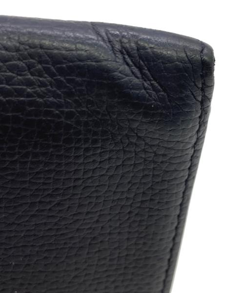 LOEWE（ロエベ）LOEWE (ロエベ) アナグラムトライフォールドウォレット ネイビーの古着・服飾アイテム