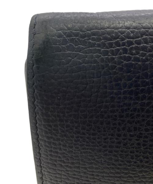 LOEWE（ロエベ）LOEWE (ロエベ) アナグラムトライフォールドウォレット ネイビーの古着・服飾アイテム