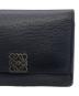 LOEWE (ロエベ) アナグラムトライフォールドウォレット ネイビー：25000円