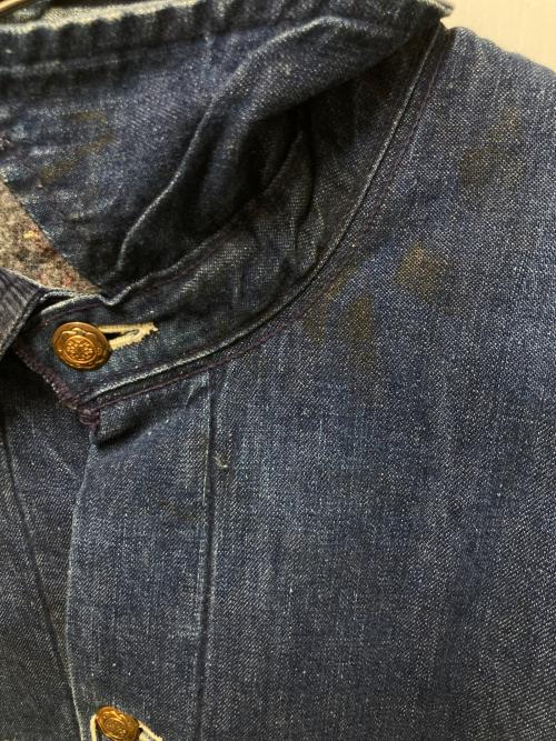 Wrangler（ラングラー）Wrangler (ラングラー) 70s ブランケットカバーオール インディゴ サイズ:42の古着・服飾アイテム