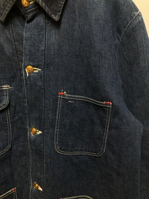 Wrangler（ラングラー）Wrangler (ラングラー) 70s ブランケットカバーオール インディゴ サイズ:42の古着・服飾アイテム