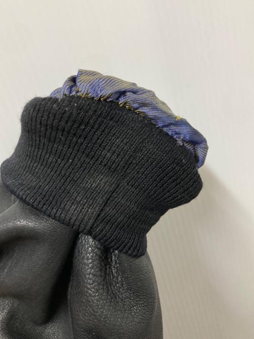 p&p company（ピーアンドピーカンパニー）p&p company (ピーアンドピーカンパニー) レザーブルゾン ブラック サイズ:52の古着・服飾アイテム