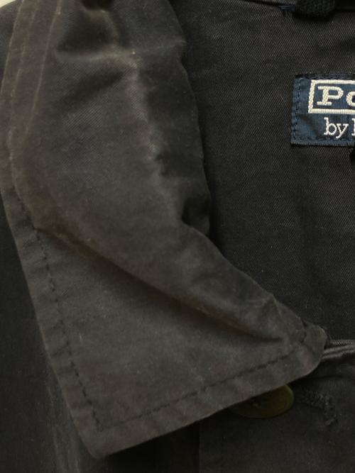 POLO RALPH LAUREN（ポロ・ラルフローレン）POLO RALPH LAUREN (ポロ・ラルフローレン) コットンナイロンカバーオール ネイビー サイズ:Lの古着・服飾アイテム