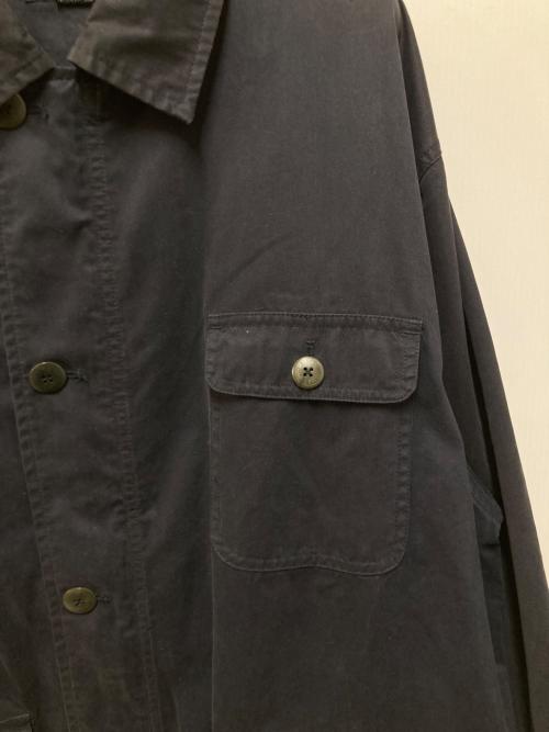 POLO RALPH LAUREN（ポロ・ラルフローレン）POLO RALPH LAUREN (ポロ・ラルフローレン) コットンナイロンカバーオール ネイビー サイズ:Lの古着・服飾アイテム