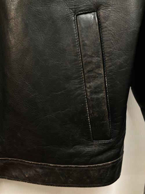OLD GAP（オールドギャップ）OLD GAP (オールドギャップ) 00s ボアカラーレザージャケット ブラック サイズ:Lの古着・服飾アイテム