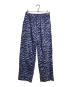 FAMILY JAPAN（ファミリージャパン）の古着「レオパード柄コーデュロイパンツ/Leopard-print corduroy pants」｜ネイビー