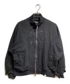 D.Nart.Amptaディー・ナート・アンプタ）の古着「スタンドカラージャケット/Stand-collar jacket」｜ブラック