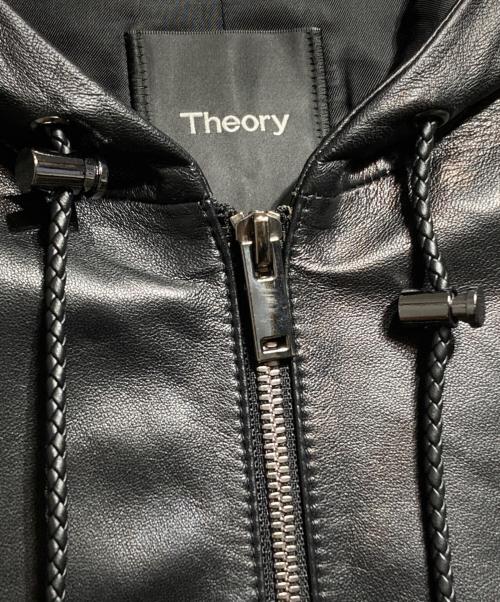theory（セオリー）theory (セオリー) RIVINGTON シープスキンジャケット/RIVINGTON Sheepskin Jacket ブラック サイズ:Mの古着・服飾アイテム