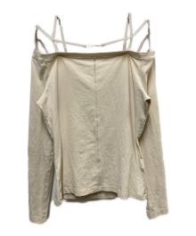 jacquemus（ジャックムス）の古着「Long-Sleeve Lingerie T-Shirt」｜ベージュ
