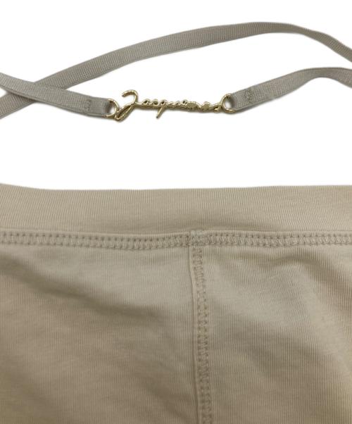 jacquemus（ジャックムス）jacquemus (ジャックムス) Long-Sleeve Lingerie T-Shirt ベージュ サイズ:Mの古着・服飾アイテム