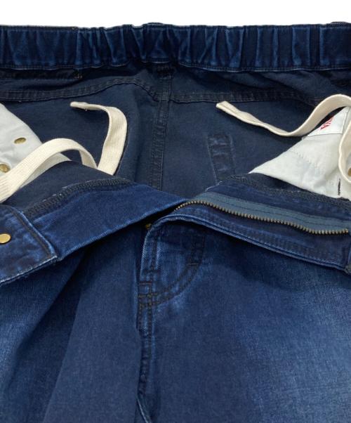 KAMIYA（カミヤ）KAMIYA (カミヤ) Tencel Easy Wide Jeans/ 	Tencel Easy Wide Jeans テンセル イージーワイドジーンズ インディゴ サイズ:S(股下68)の古着・服飾アイテム