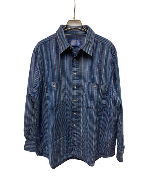 PENDLETON（ペンドルトン）PENDLETON (ペンドルトン) ウールシャツ ブルー サイズ:XLの古着・服飾アイテム