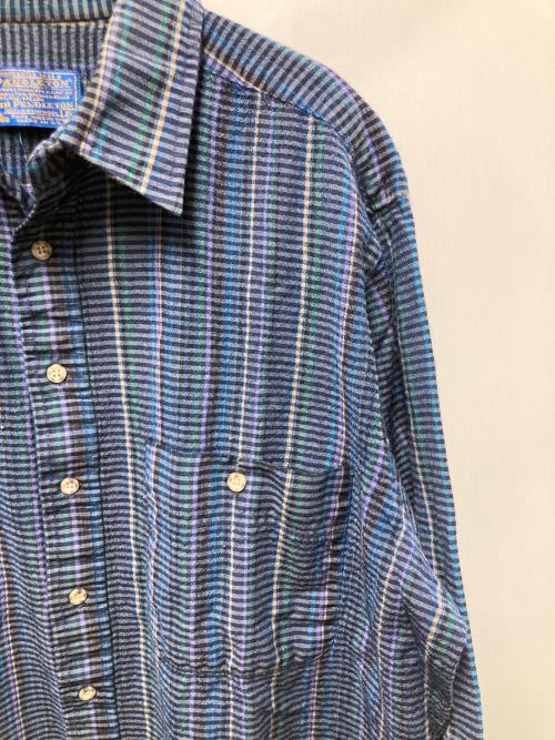 PENDLETON（ペンドルトン）PENDLETON (ペンドルトン) ウールシャツ ブルー サイズ:XLの古着・服飾アイテム