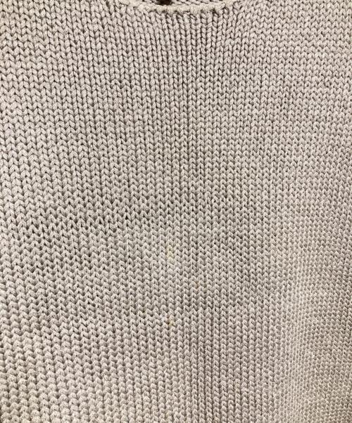 HERMES（エルメス）HERMES (エルメス) シルクニットベスト/Silk knit vest ベージュ サイズ:Sの古着・服飾アイテム
