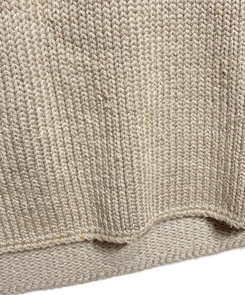 HERMES（エルメス）HERMES (エルメス) シルクニットベスト/Silk knit vest ベージュ サイズ:Sの古着・服飾アイテム