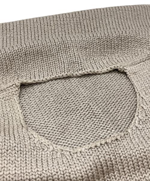 HERMES（エルメス）HERMES (エルメス) シルクニットベスト/Silk knit vest ベージュ サイズ:Sの古着・服飾アイテム