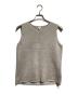 HERMES（エルメス）の古着「シルクニットベスト/Silk knit vest」｜ベージュ