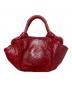 LOEWE（ロエベ）の古着「エナメルハンドバッグ」｜レッド