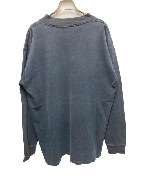 SANTA CRUZ（サンタクルーズ）SANTA CRUZ (サンタクルーズ) 90s ワンポイントロゴモックネックカットソー ブラック サイズ:Lの古着・服飾アイテム