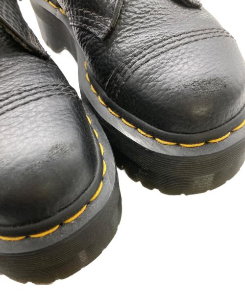Dr.Martens（ドクターマーチン）Dr.Martens (ドクターマーチン) DEVON FLOWER 2STRAP BOOT コンバットブーツ ブラック サイズ:22の古着・服飾アイテム