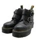 Dr.Martens（ドクターマーチン）の古着「DEVON FLOWER 2STRAP BOOT コンバットブーツ」｜ブラック