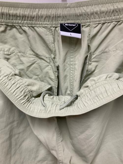 F.C.R.B.（エフシーレアルブリストル）F.C.R.B. (エフシーレアルブリストル) SUPPLEX NYLON EASY PANTS グリーン サイズ:Lの古着・服飾アイテム