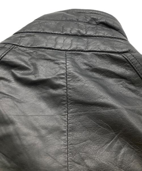 USED（ユーズド）USED (ユーズド) レザージャケット ブラック サイズ:52の古着・服飾アイテム