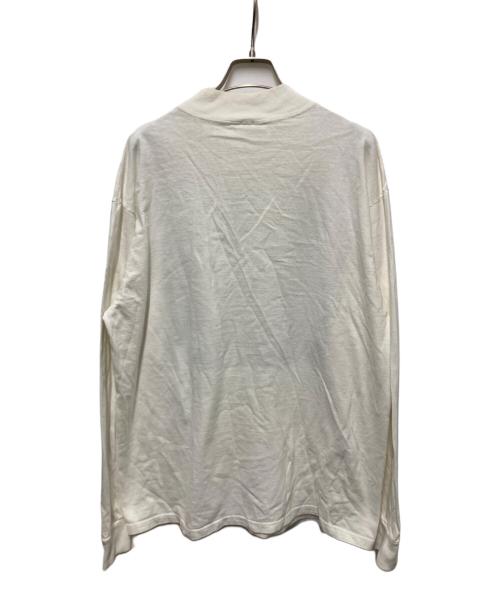 wildwood productions（ワイルドウッドプロダクション）wildwood productions (ワイルドウッドプロダクション) 90s「Gustav Klimt」the kiss L/S tee ホワイト サイズ:XLの古着・服飾アイテム