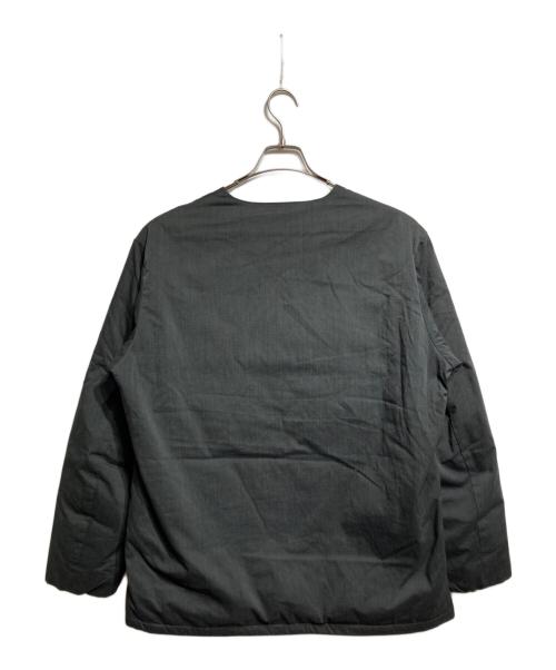 NANGA（ナンガ）NANGA (ナンガ) HINOC RIPSTOP INNER DOWN CARDIGAN/ヒノックリップストップ インナーダウンカーディガン グレー サイズ:Lの古着・服飾アイテム