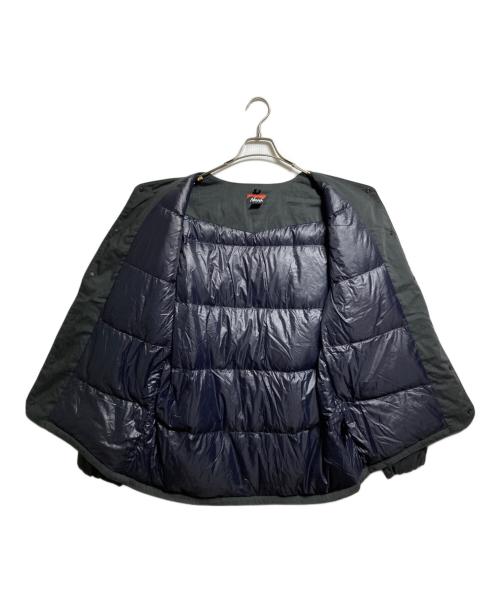 NANGA（ナンガ）NANGA (ナンガ) HINOC RIPSTOP INNER DOWN CARDIGAN/ヒノックリップストップ インナーダウンカーディガン グレー サイズ:Lの古着・服飾アイテム