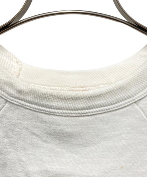Hanes（ヘインズ）Hanes (ヘインズ) ラグランスウェット ホワイト サイズ:Sの古着・服飾アイテム