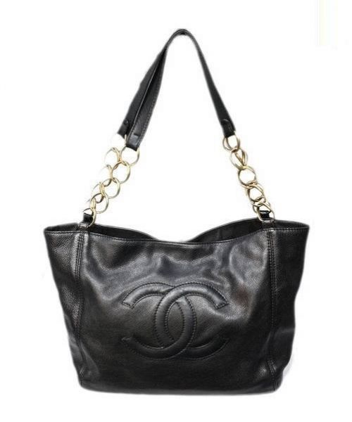 CHANEL（シャネル）CHANEL (シャネル) トートバッグ ブラック 8807271の古着・服飾アイテム