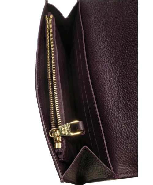 LOUIS VUITTON（ルイ ヴィトン）LOUIS VUITTON (ルイヴィトン) ポルトフォイユ・キュリユーズ パープル サイズ:- モノグラムアンプラント M60564 CA0152の古着・服飾アイテム