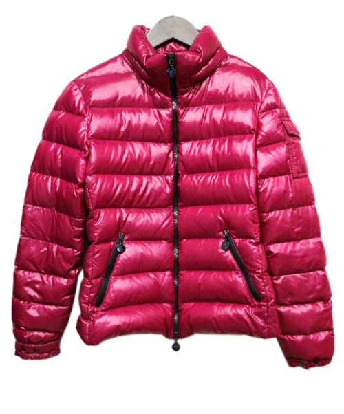 MONCLER（モンクレール）MONCLER (モンクレール) ダウンジャケット ショッキングピンク サイズ:1 フード欠品　BADYの古着・服飾アイテム