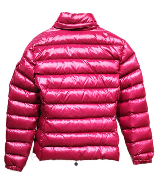 MONCLER（モンクレール）MONCLER (モンクレール) ダウンジャケット ショッキングピンク サイズ:1 フード欠品　BADYの古着・服飾アイテム