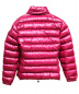 MONCLER (モンクレール) ダウンジャケット ショッキングピンク サイズ:1 フード欠品　BADY：39800円