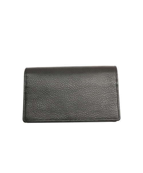 GUCCI（グッチ）GUCCI (グッチ) チェーンショルダーバッグ ブラックの古着・服飾アイテム