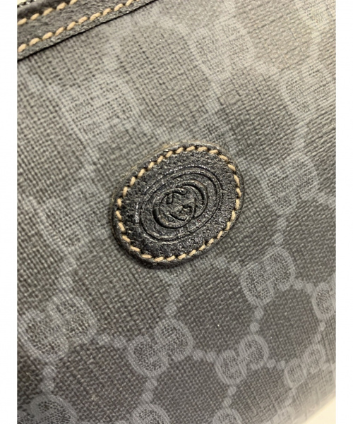 GUCCI（グッチ）GUCCI (グッチ) クラッチバッグ ブラックの古着・服飾アイテム