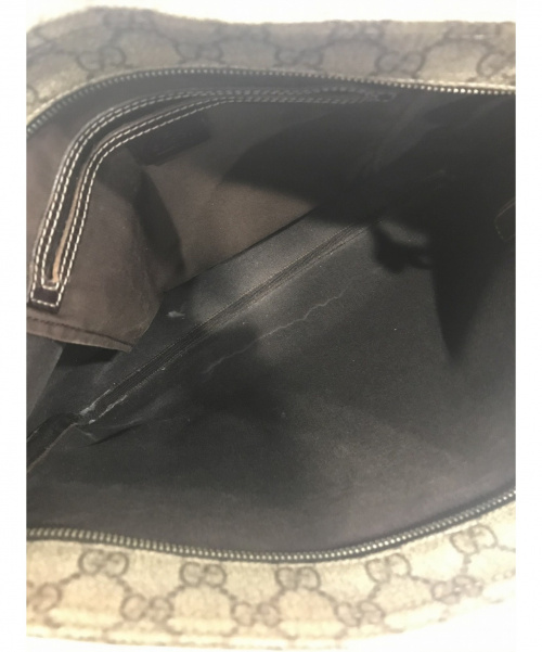 GUCCI（グッチ）GUCCI (グッチ) ショルダーバッグ ベージュ GG 201446 205027の古着・服飾アイテム