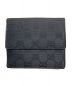 GUCCI (グッチ) Wホック財布 ブラック GG 109342 2149：7800円
