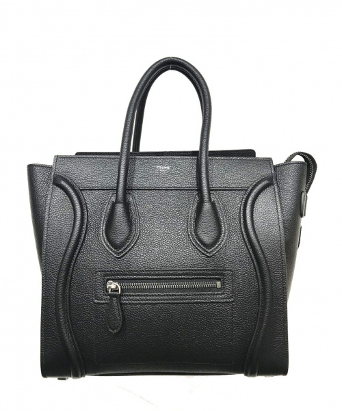 CELINE（セリーヌ）CELINE (セリーヌ) ハンドバッグ ブラック ラゲージの古着・服飾アイテム