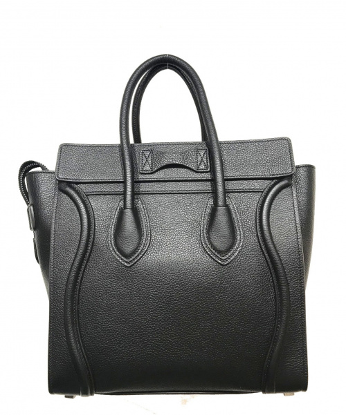 CELINE（セリーヌ）CELINE (セリーヌ) ハンドバッグ ブラック ラゲージの古着・服飾アイテム