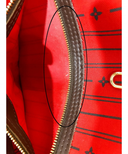 LOUIS VUITTON（ルイ ヴィトン）LOUIS VUITTON (ルイ ヴィトン) トートバッグ ブラウン ダミエ N51109 MB4028の古着・服飾アイテム
