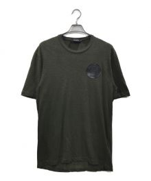 DSQUARED2（ディースクエアード）の古着「ロゴワッペンTEE」｜オリーブ