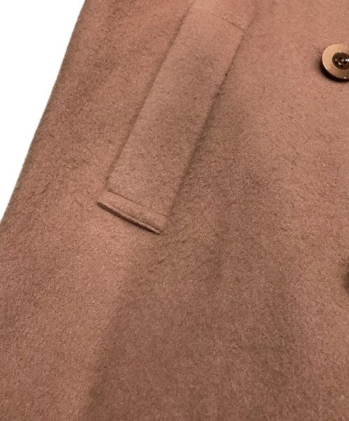 COCODEAL（ココディール）COCODEAL (ココディール) ウールトレンチデザインコート ピンク サイズ:2の古着・服飾アイテム