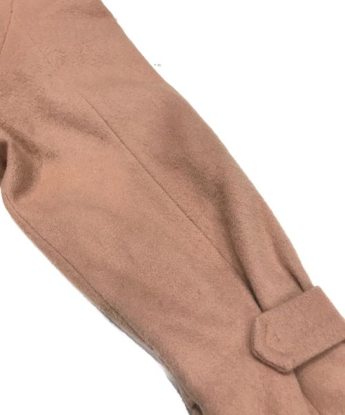 COCODEAL（ココディール）COCODEAL (ココディール) ウールトレンチデザインコート ピンク サイズ:2の古着・服飾アイテム
