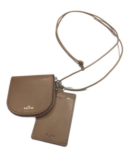 BELPER（ベルパー）BELPER (ベルパー) COIN & CARD ブラウンの古着・服飾アイテム